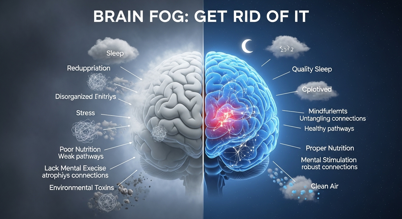 Brain Fog: Was ihn verursacht – und wie man ihn wieder loswird