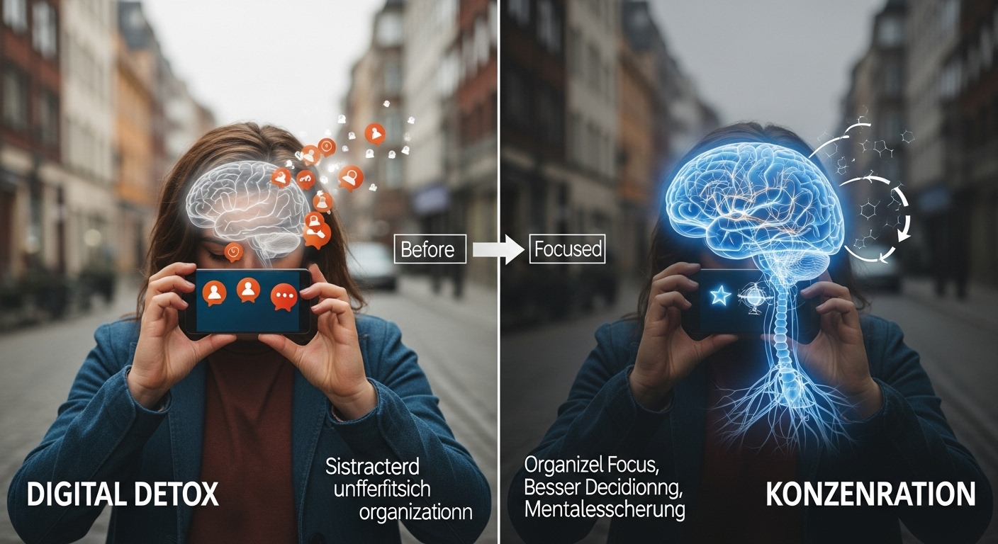 Digital Detox für den Geist – Wie man seine Konzentration zurückgewinnt