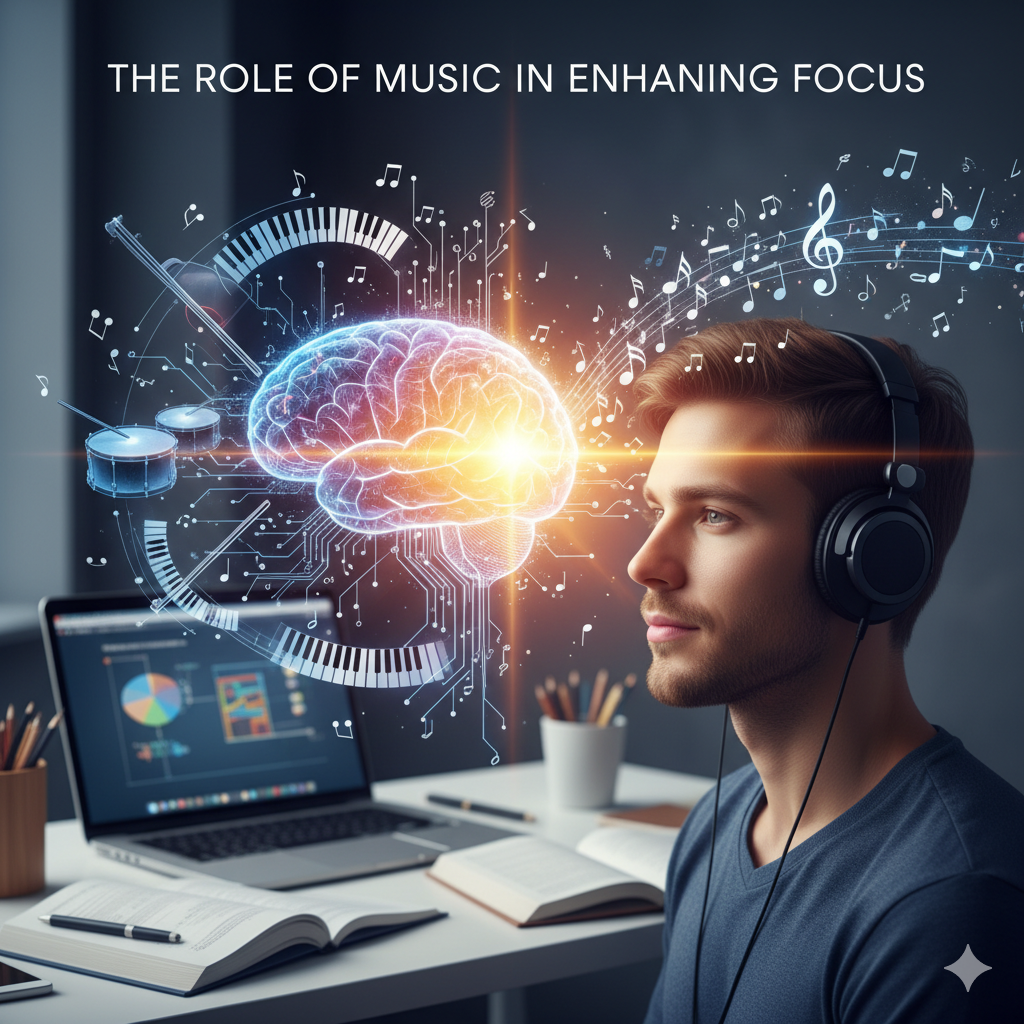 The Role of Music in Enhancing Focus