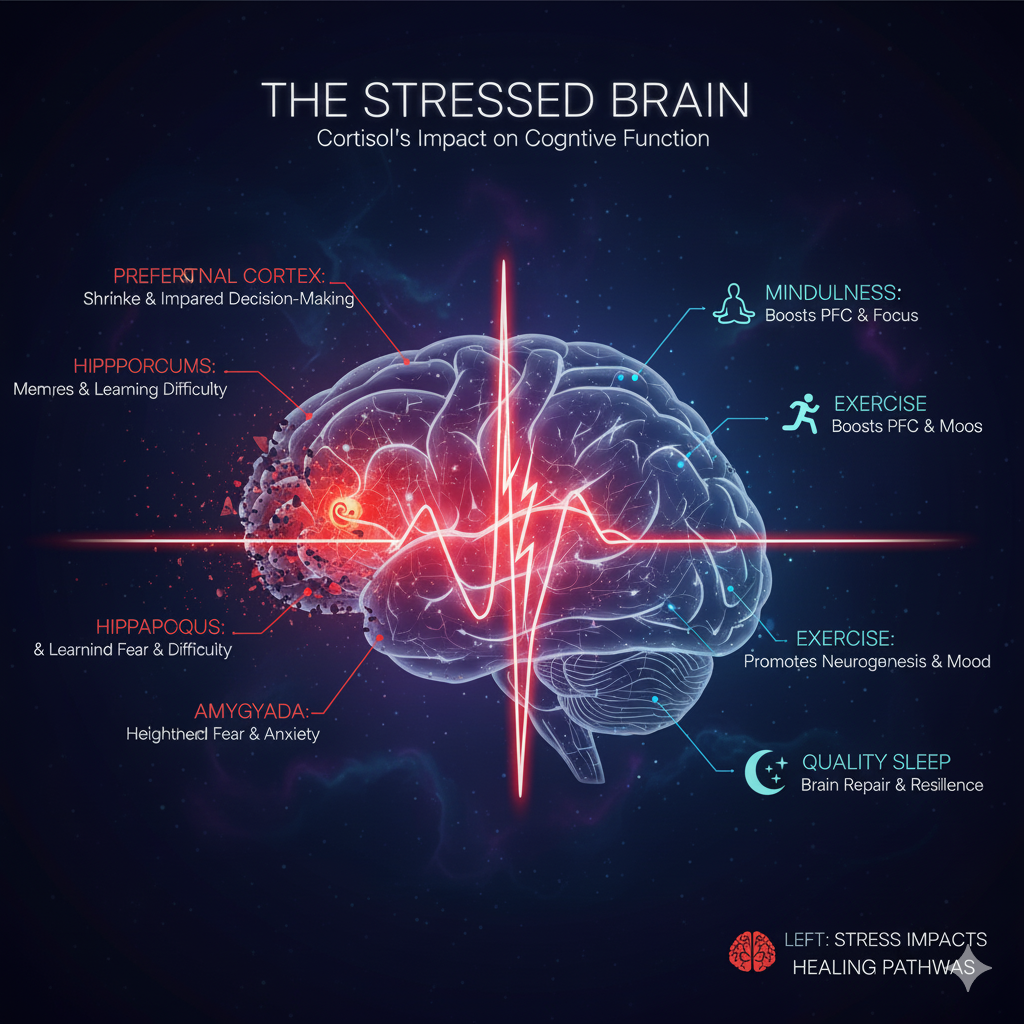 How Stress Affects Your Brain (and How to Fix It)