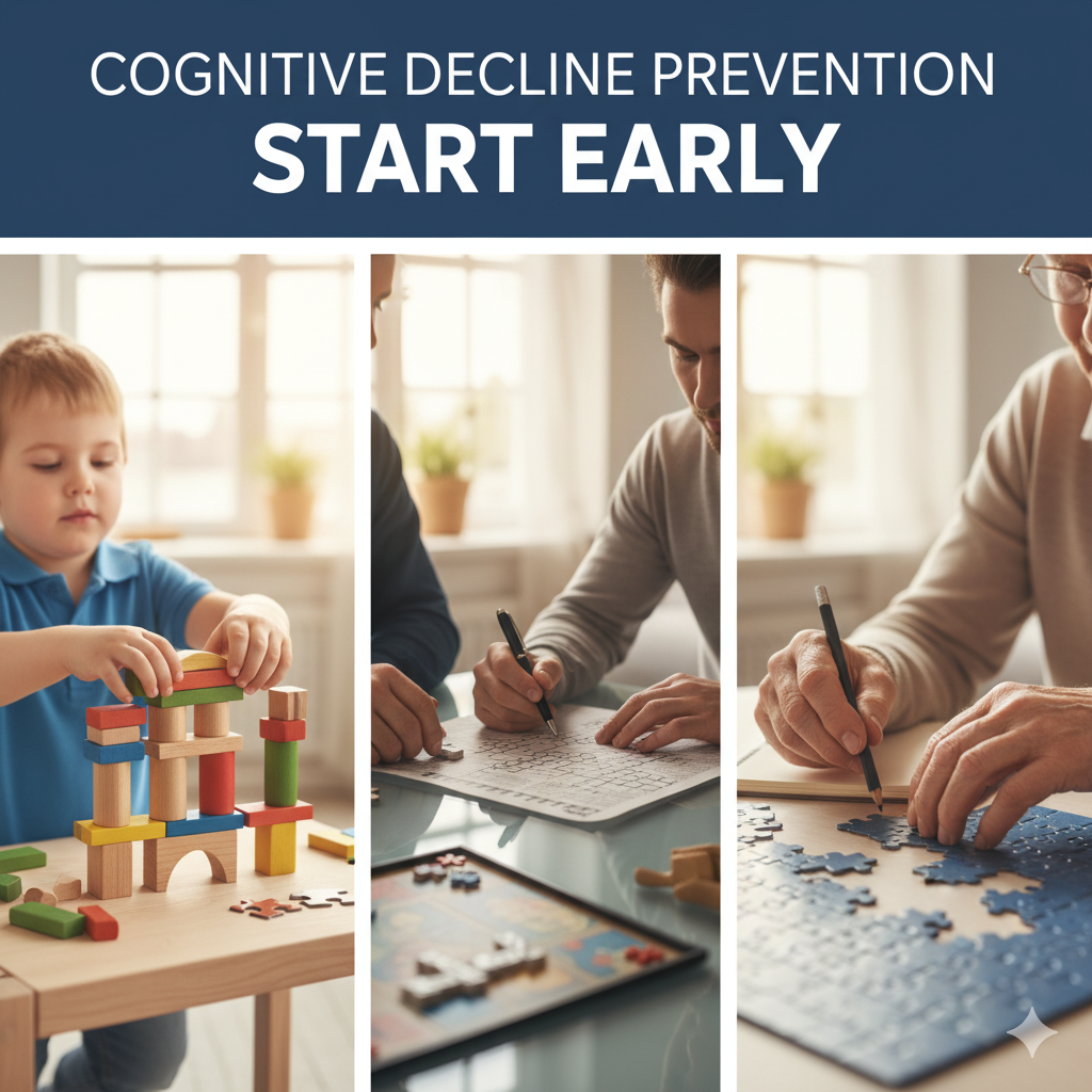 Cognitive Decline Prevention: Start Early
