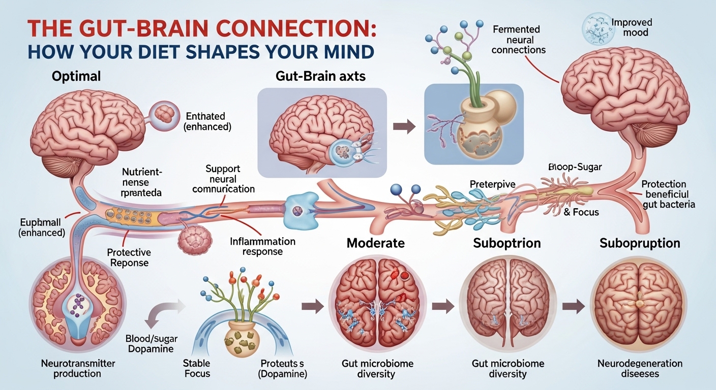 The Gut-Brain Connection: How Your Diet Shapes Your Mind