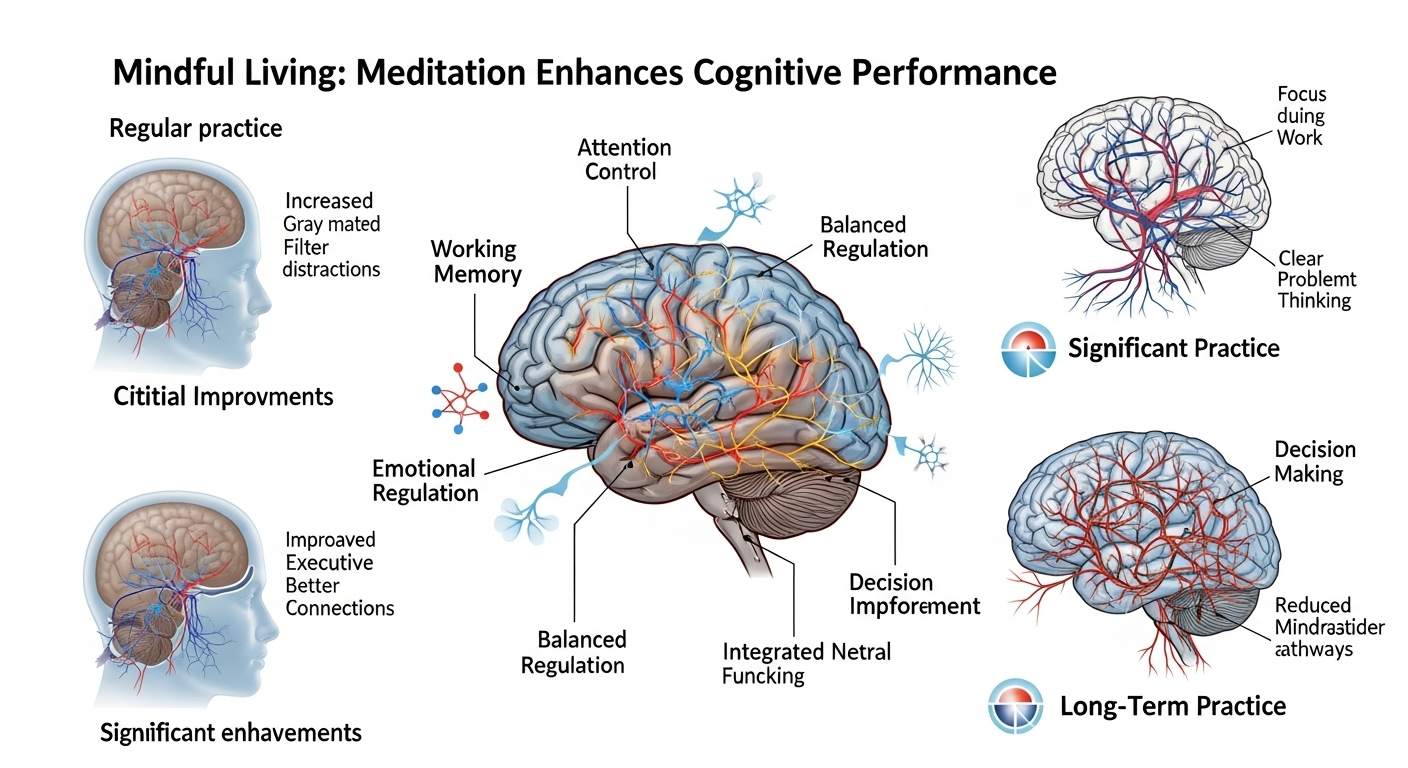 Mindful Living: How Meditation Enhances Cognitive Performance