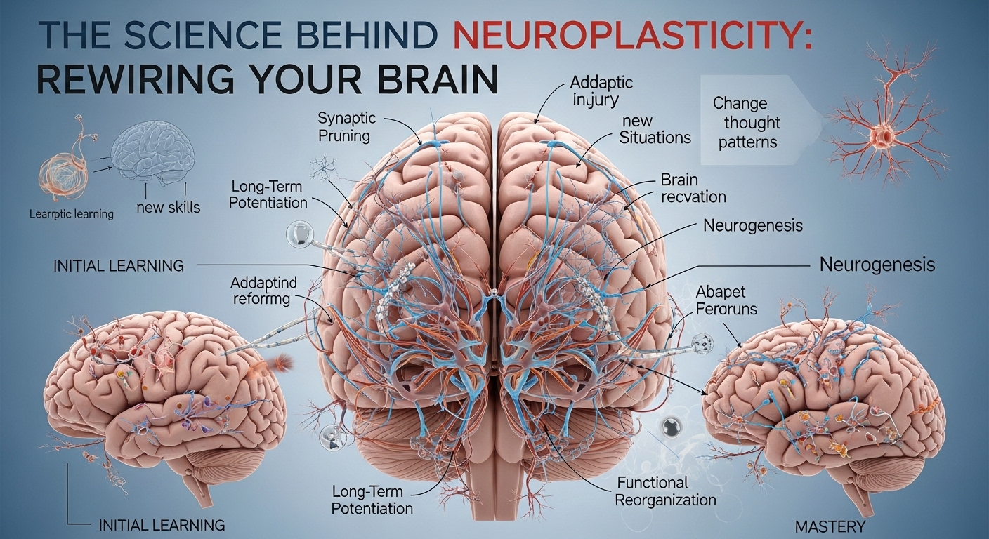 The Science Behind Neuroplasticity: Rewiring Your Brain