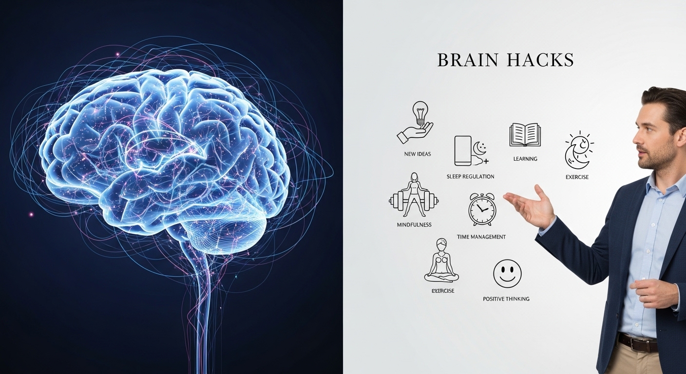 Top 7 Brain Hacks für Vielbeschäftigte – Wie Profis ihren Kopf fit halten