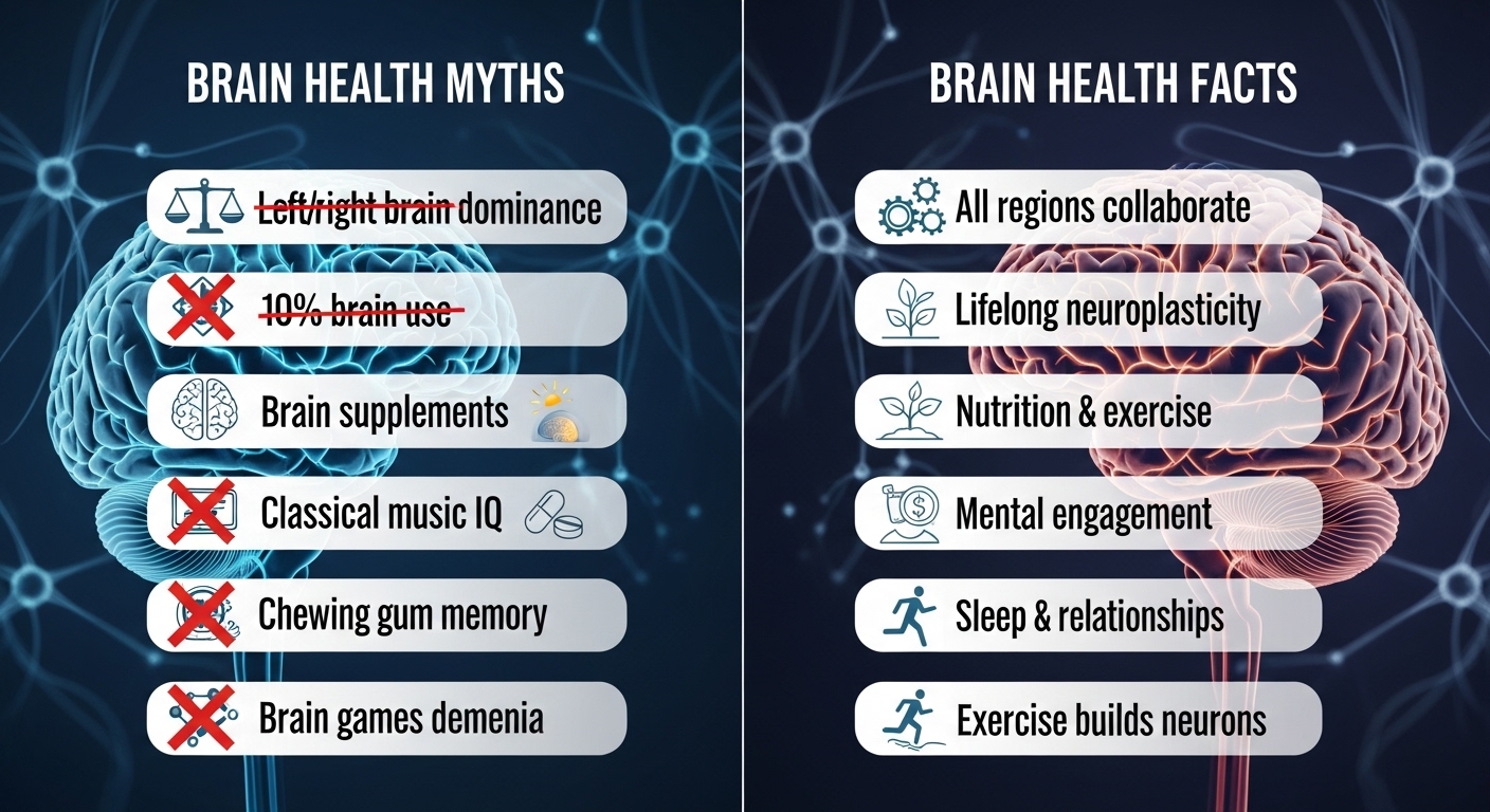 Brain Health Myths You Need to Stop Believing – Was unser Gehirn wirklich braucht